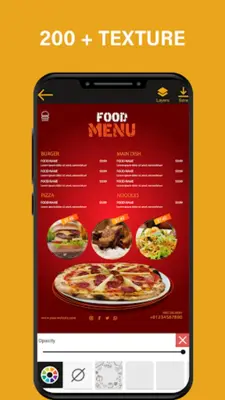 Menu Maker android App screenshot 2